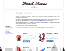 Tablet Screenshot of frenchrescue.com